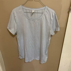 90 Degree By Reflex Light Blue Short Sleeve Tee